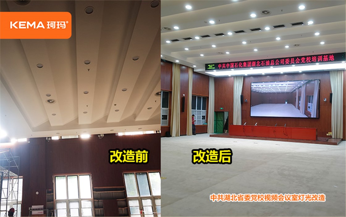 湖北党校会议室灯光改造项目 (1)