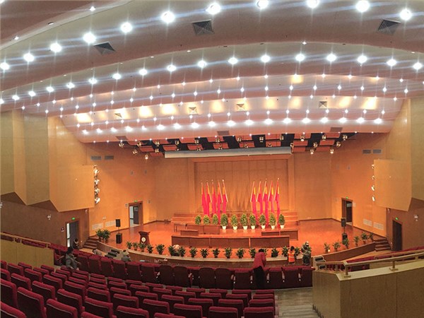 武汉地质大学2000㎡（学术报告厅灯光案例）