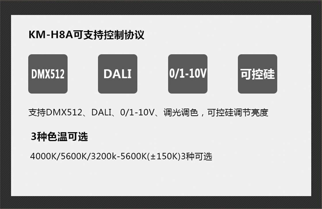 视频会议室顶光灯KM-H8A (2)