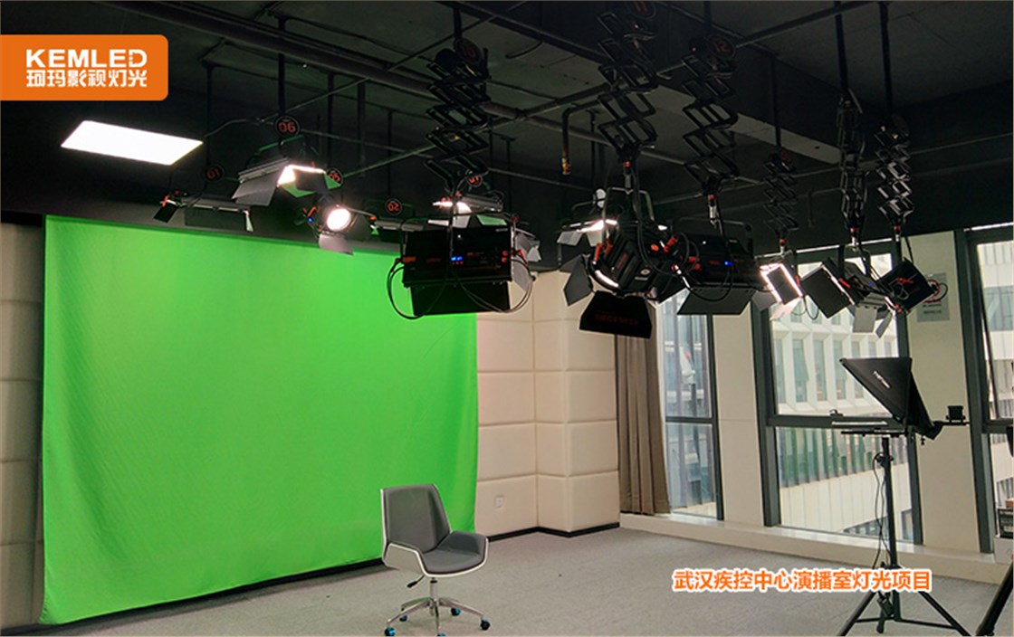 武汉疾控中心演播室