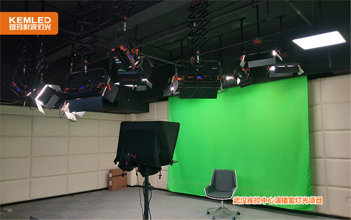 武汉疾控中心演播室