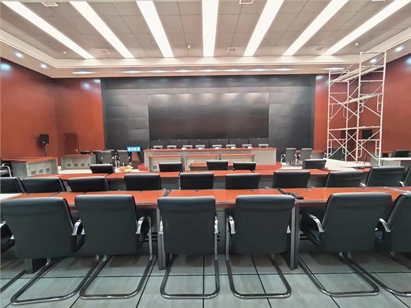 温州市指挥大楼：会议室灯光暗怎么办，用什么灯具效果好？