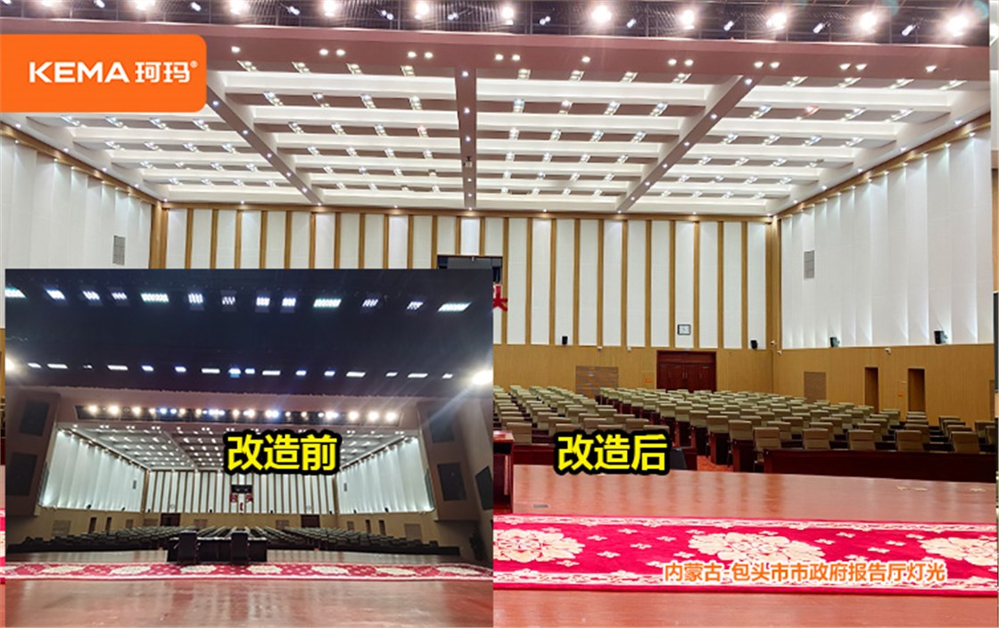 内蒙古-包头市市政府报告厅灯光 (2)