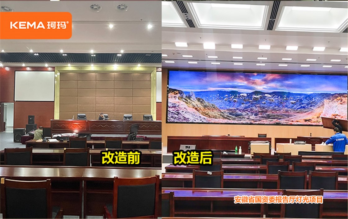 安徽省国资委专业视频会议灯光 (2)