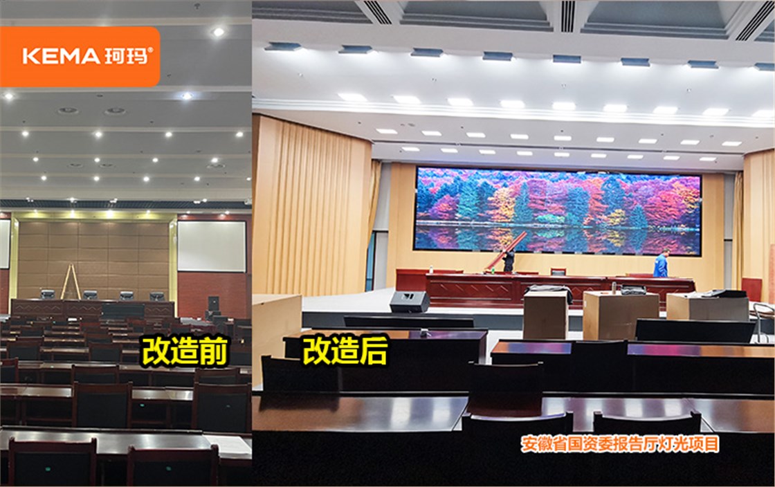 安徽省国资委专业视频会议灯光 (5)