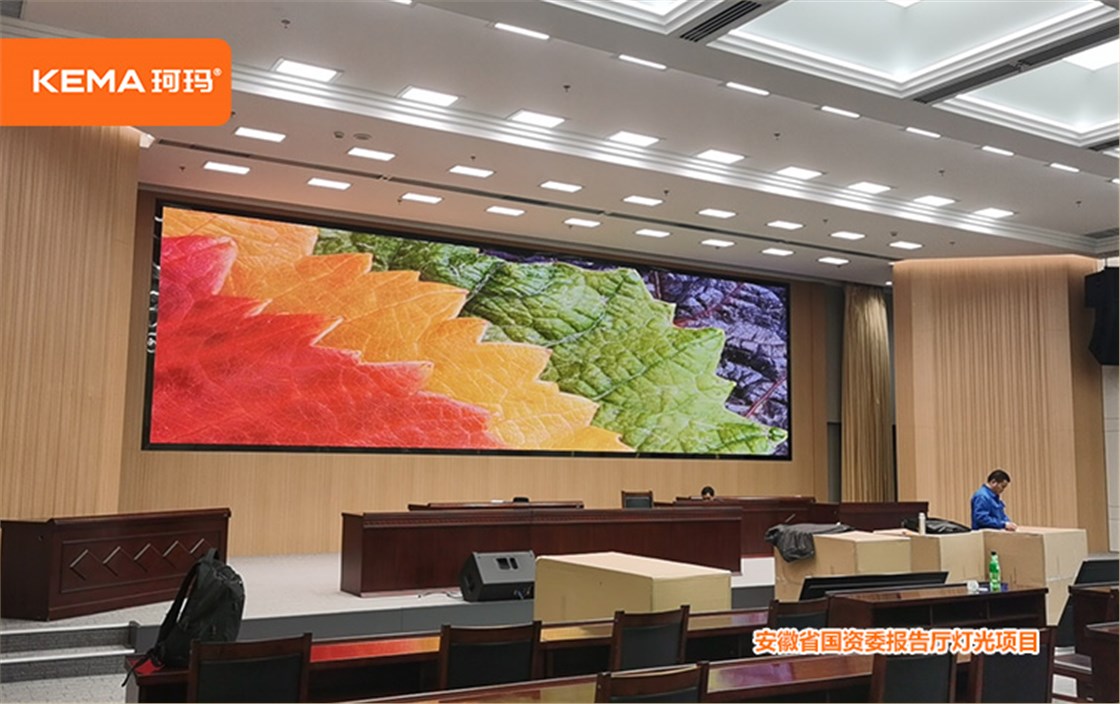 安徽省国资委专业视频会议灯光 (10)