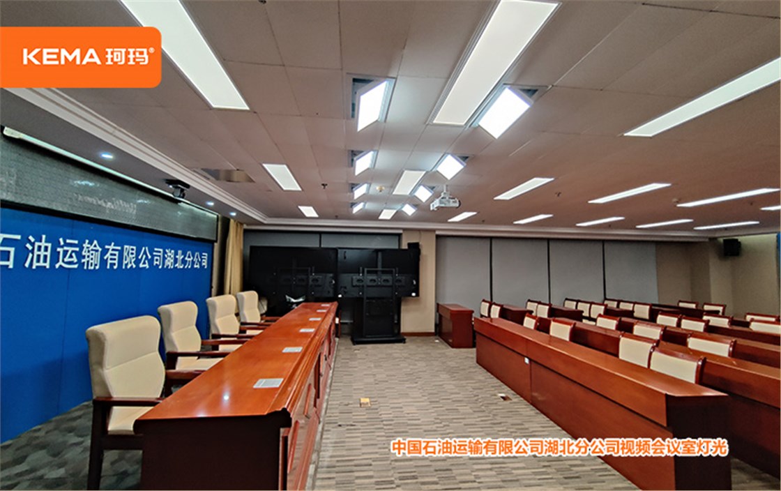 中国石油运输有限公司湖北分公司视频会议室灯光 (1)