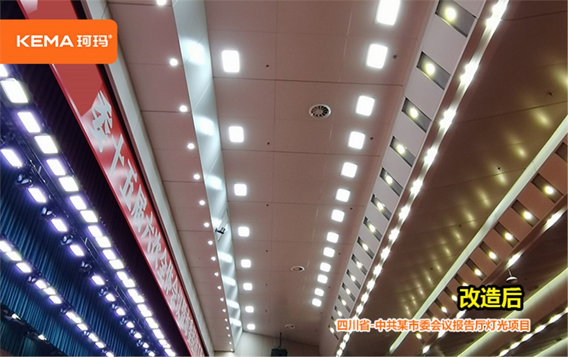 四川市委会议报告厅灯光项目 (1)