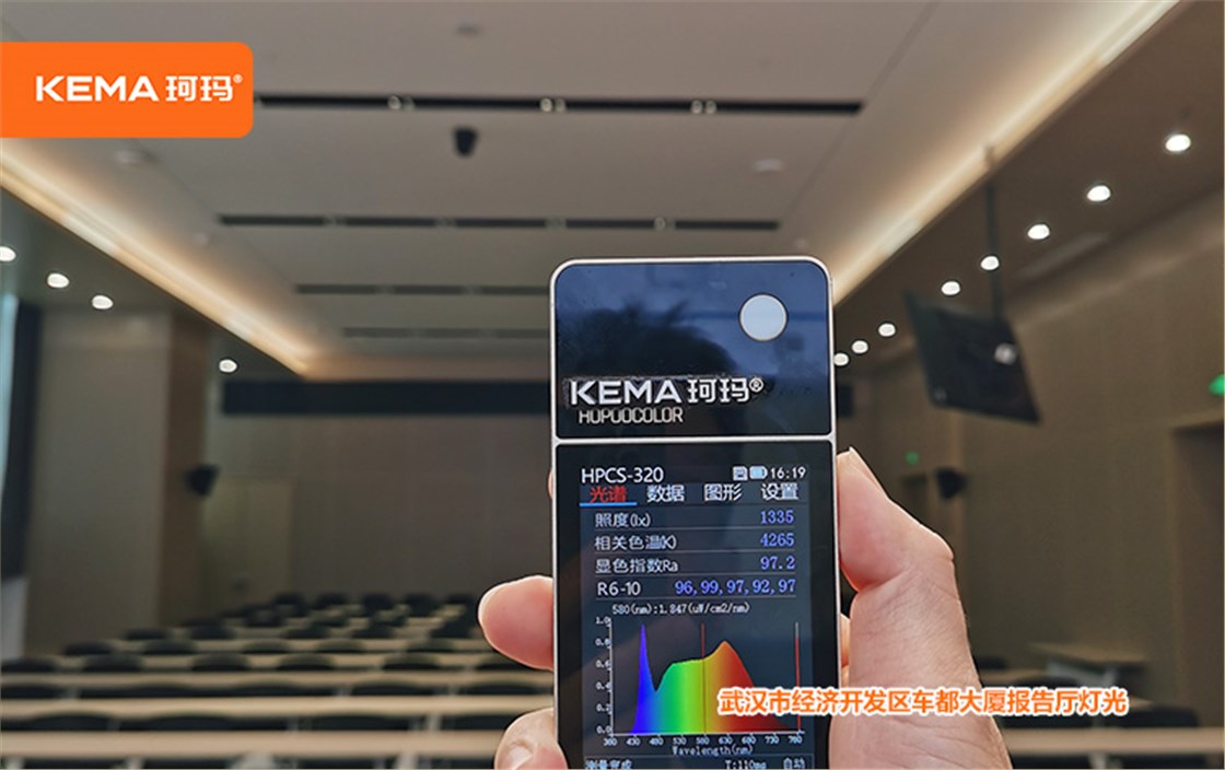 武汉市经济开发区车都大厦报告厅灯光8