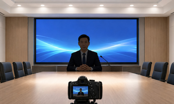 会议室灯光平衡示意