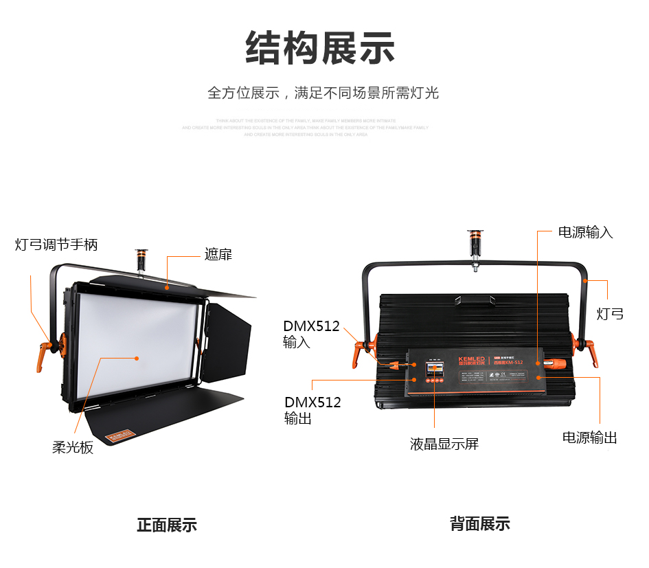 KM-S12 LED平板柔化灯