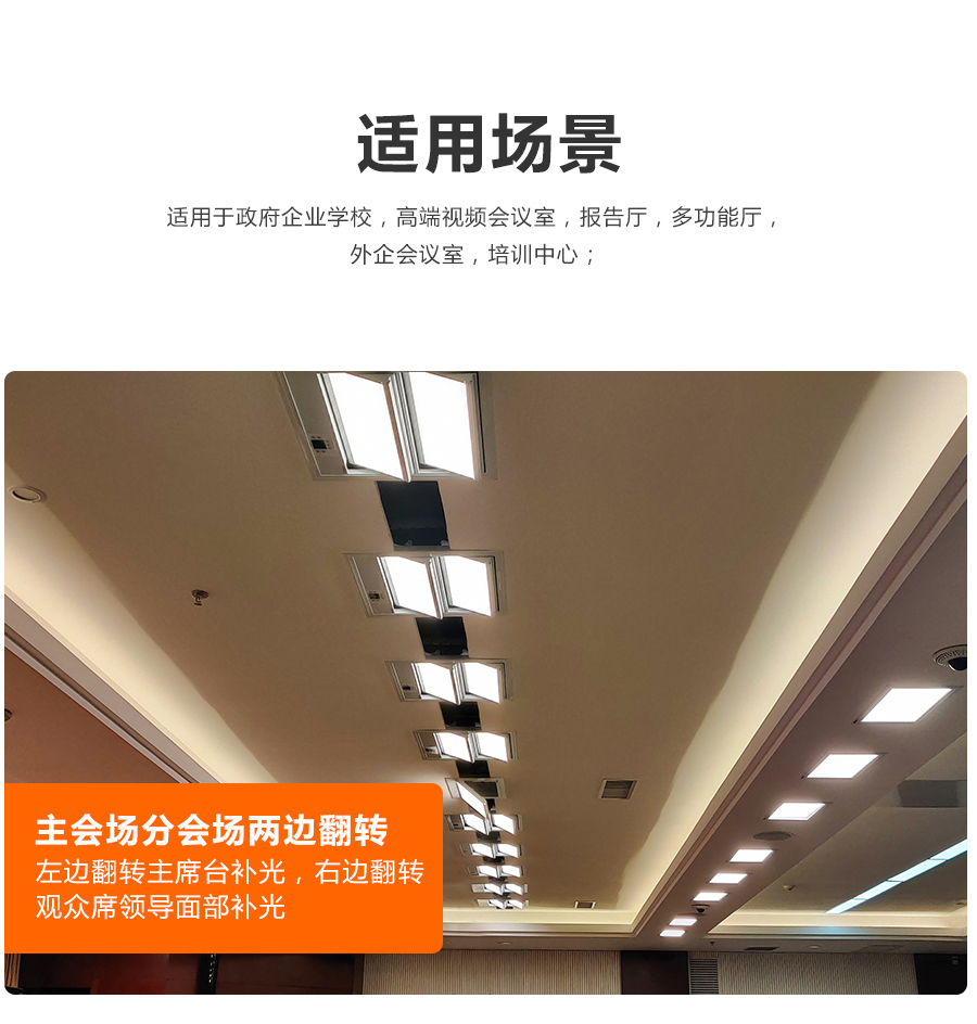 KM-H12L会议室平板灯