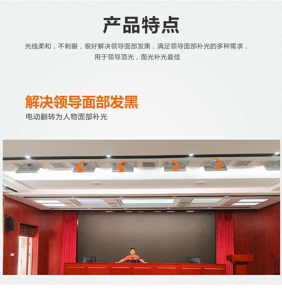 KM-H12L会议室平板灯